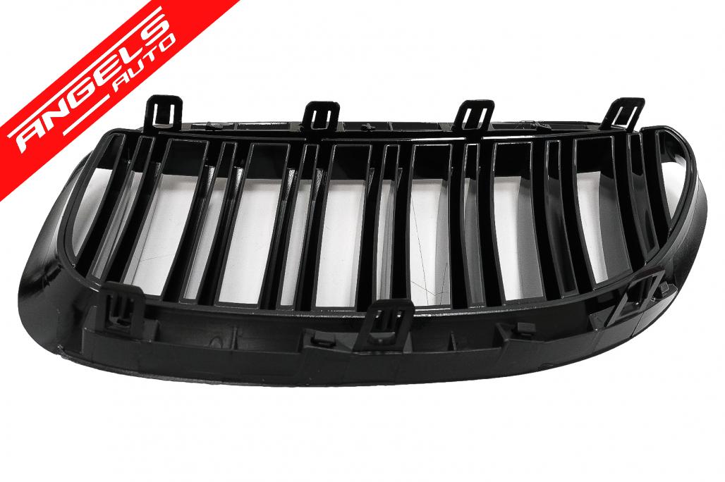 Grile compatibile cu BMW Seria 6 E63 E64 (2004-2010) M Look Negru Lucios - imagine 4