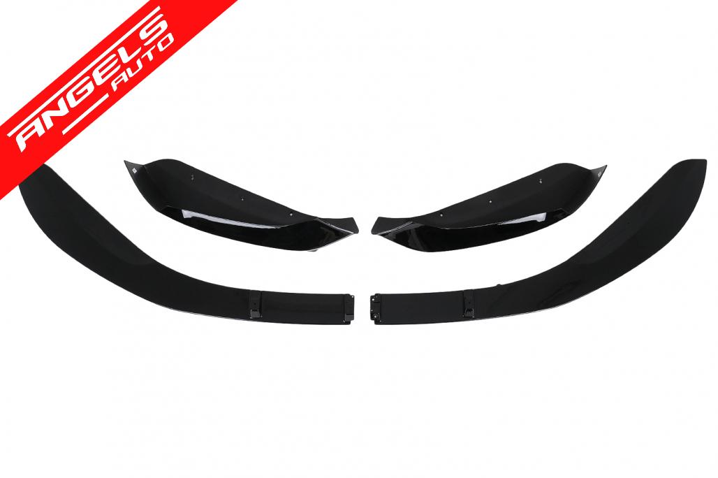 Prelungire Bara Fata compatibila cu BMW F20 F21 M Sport Look Negru Lucios - imagine 6