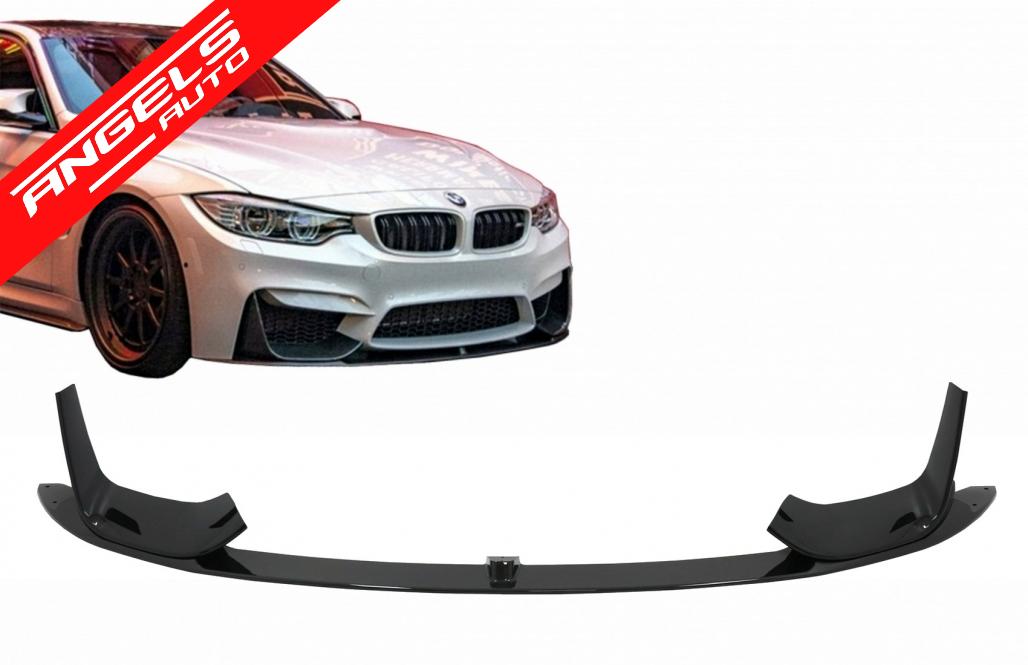 Prelungire Bara Fata compatibila cu BMW F80 M3 F82 M4 F83 (2014-2019) Negru Lucios