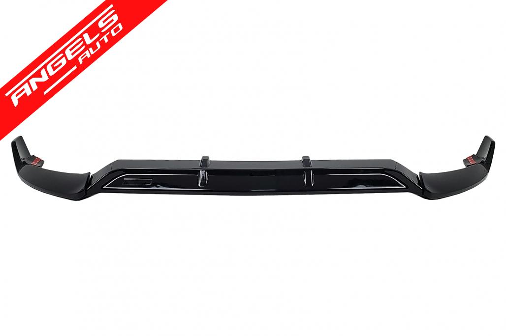Prelungire Bara Fata compatibila cu Mercedes C-Class W205 S205 A205 C205 (2014-2019) Negru Lucios - imagine 2