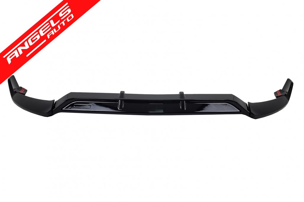 Prelungire Bara Fata compatibila cu Mercedes C-Class W205 S205 A205 C205 (2014-2019) Negru Lucios - imagine 4
