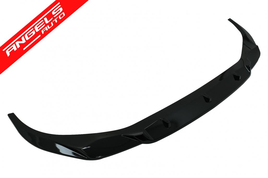 Prelungire Bara Fata compatibila cu BMW Seria 7 G11 G12 LCI M-Sport (02.2019-up) Negru Lucios - imagine 4