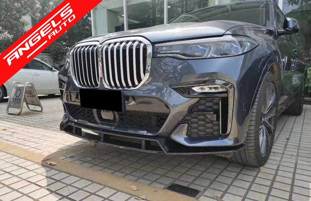 Prelungire Bara Fata compatibila cu BMW X7 G07 Sport (2020-up) Negru Lucios - imagine 7