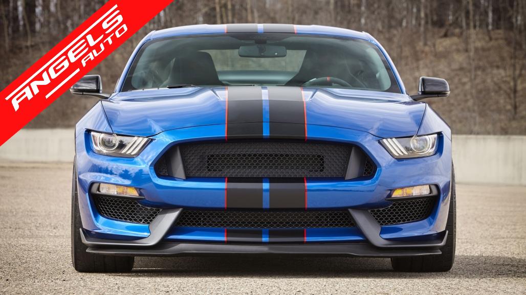 Bara Fata compatibila cu Ford Mustang Mk VI Sixth Generation (2015-2017) GT350 Look - imagine 7