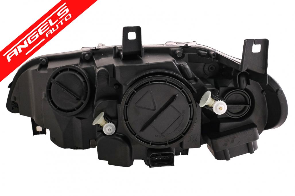 Faruri Angel Eyes 3D Dual Rims LED DRL compatibile cu BMW X6 E71 (2008-up) - imagine 8