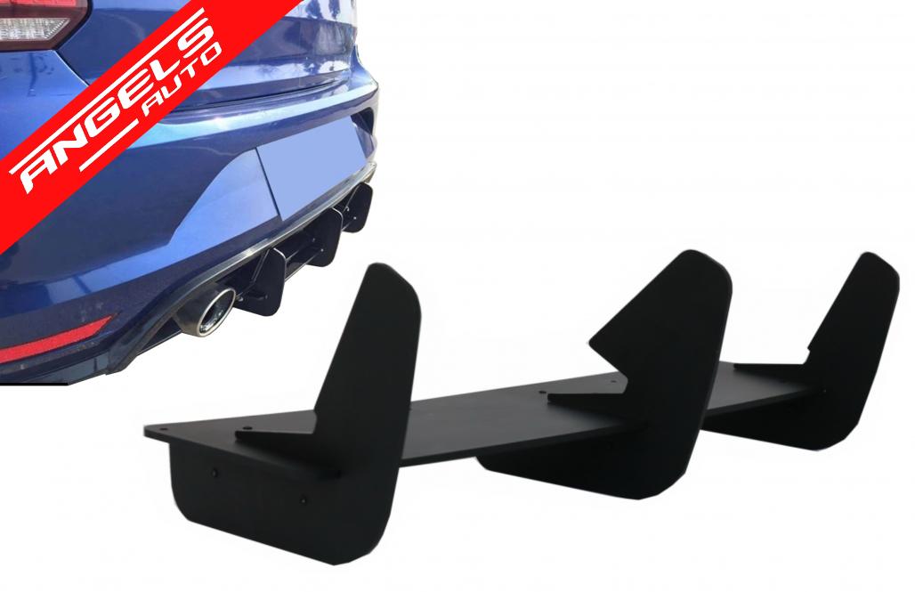 Extensie Prelungire Difuzor Bara Spate compatibila cu VW Polo 6R GTI (2011-2018) - imagine 8