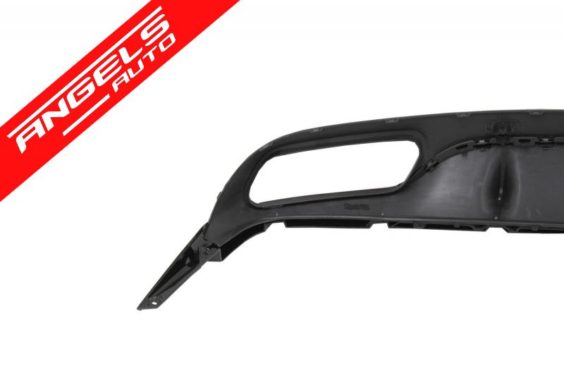 Difuzor Bara Spate compatibil cu Mercedes C-Class C205 A205 C63 Look Negru Lucios - imagine 5
