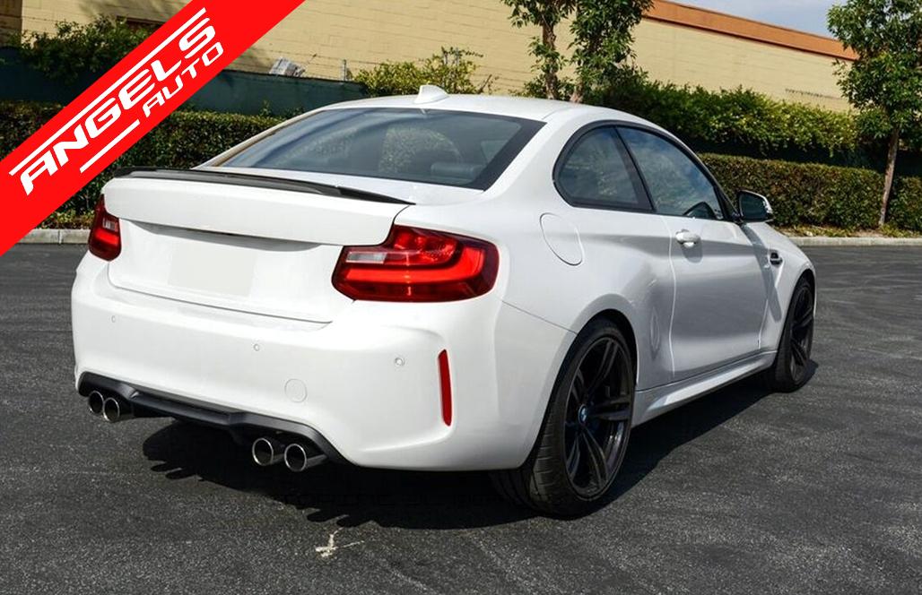 Eleron Portbagaj compatibil cu BMW F22 F87 Coupe (2012-2019) Negru Lucios - imagine 7