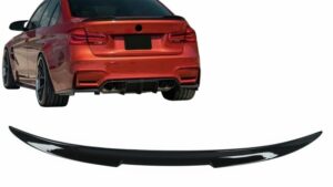 Eleron Portbagaj compatibil cu BMW  Seria 3 F30 F80 M3 Sedan (2011-up) Negru Lucios