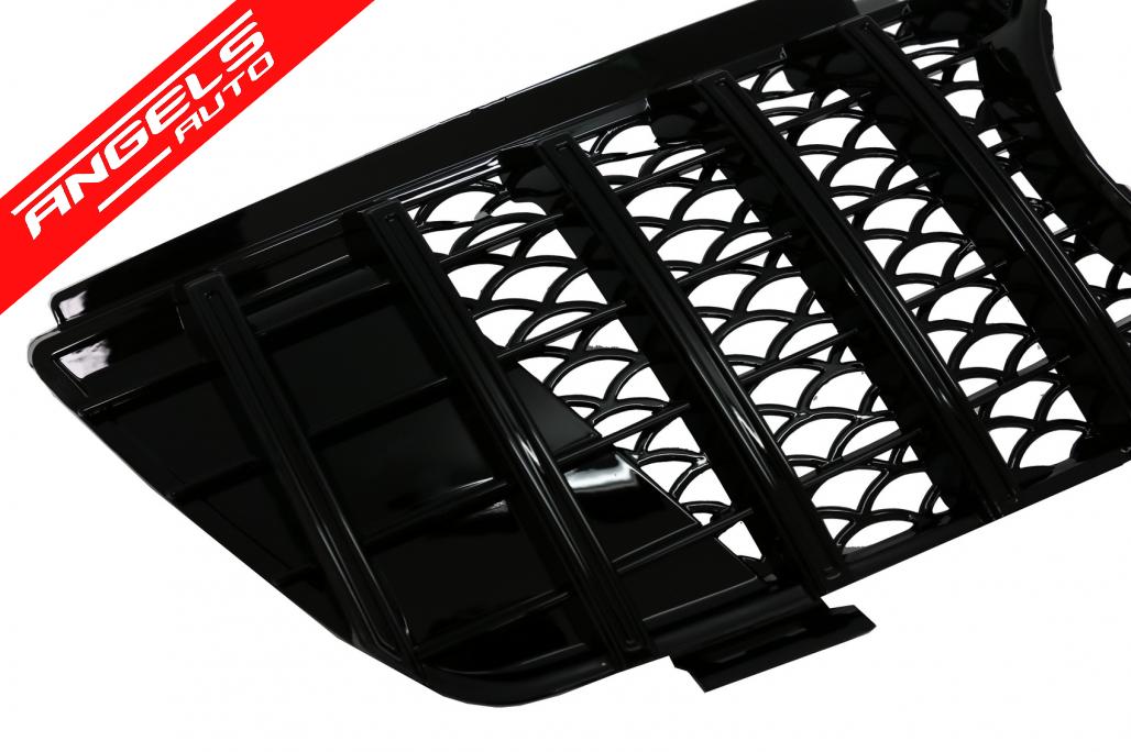 Grila Centrala compatibila cu ML W164 (2008-2011) GT-R Panamericana Design Negru - imagine 3