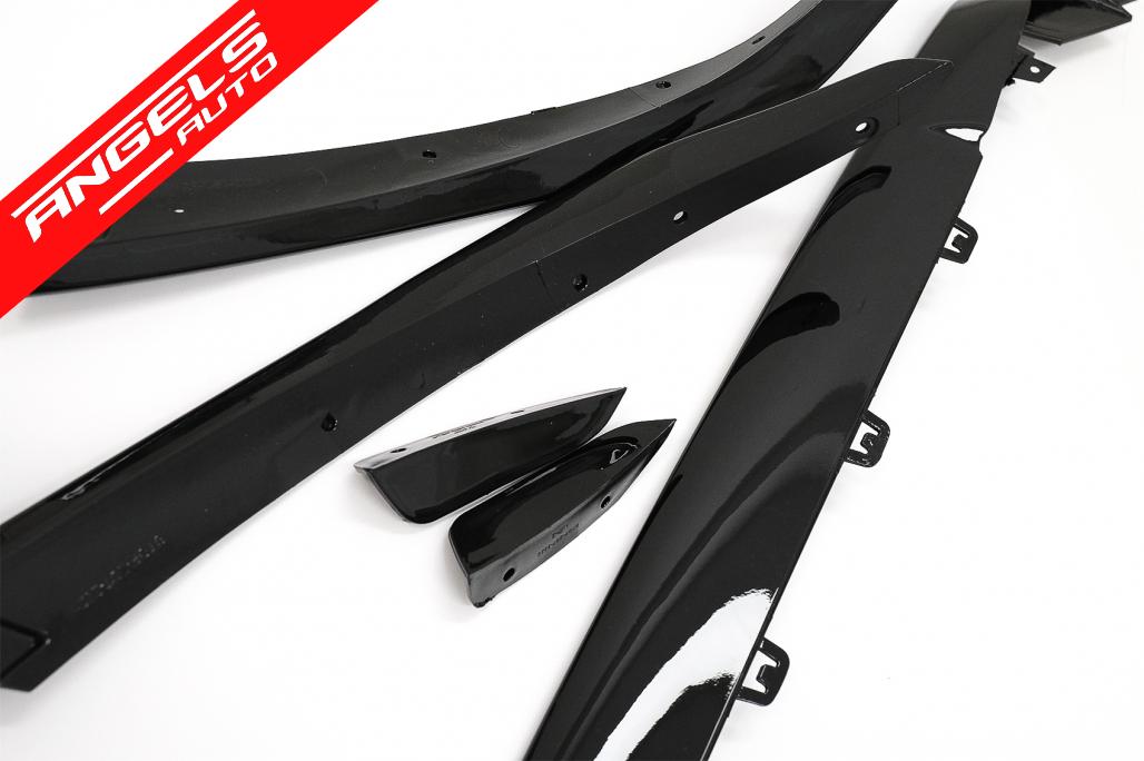 Lip Bara Fata compatibil cu Mercedes A-Class W177 (04.2018-up) A45S Look - imagine 4