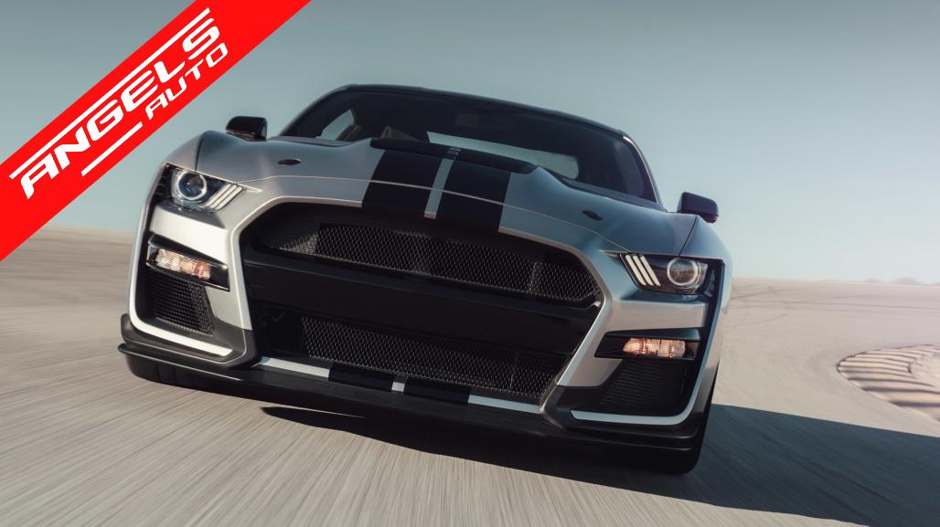 Bara Fata compatibila cu Ford Mustang Mk6 VI Generatia 6 Facelift (2018-2019) GT500 Look - imagine 6
