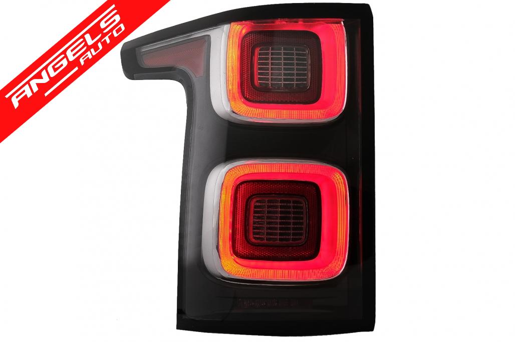 Stopuri LED compatibile cu Range Rover Vogue L405 (2013-2017) Facelift Design Rosu - imagine 5