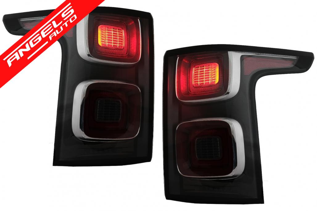 Stopuri LED compatibile cu Range Rover Vogue L405 (2013-2017) Facelift Design Rosu - imagine 8