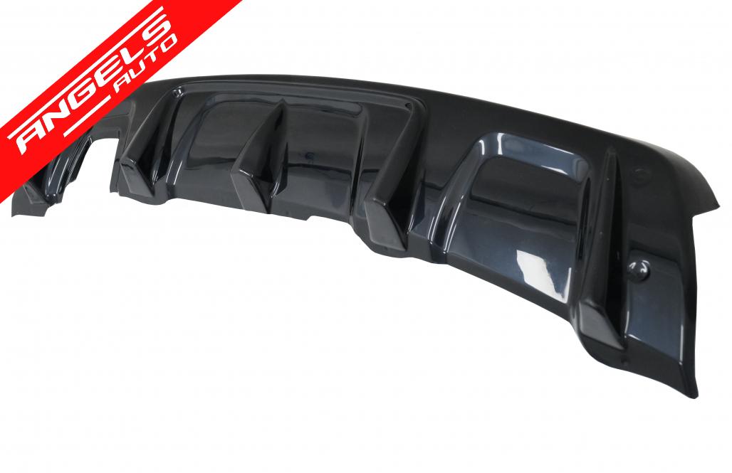 Prelungire Bara Spate compatibila cu Dacia Duster (2010-2017) Negru Lucios - imagine 4