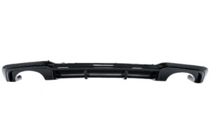 Difuzor Negru Lucios compatibil cu Audi A3 8V Facelift (2016-2019) Sedan RS Design