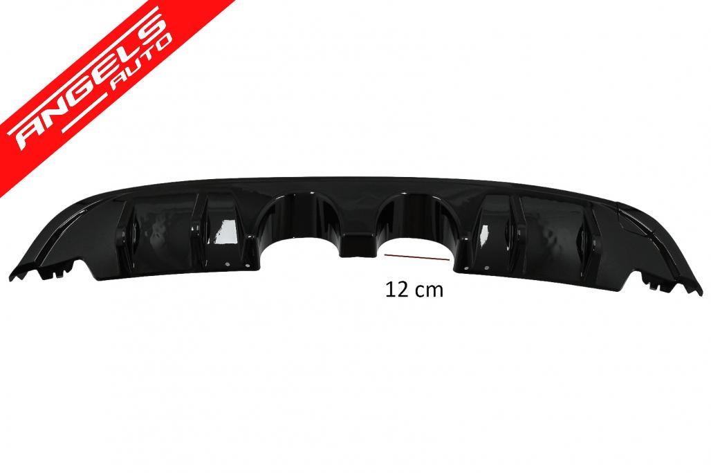 Difuzor Bara Spate compatibil cu VW Golf 6 VI (2008-2012) R20 Look - imagine 4