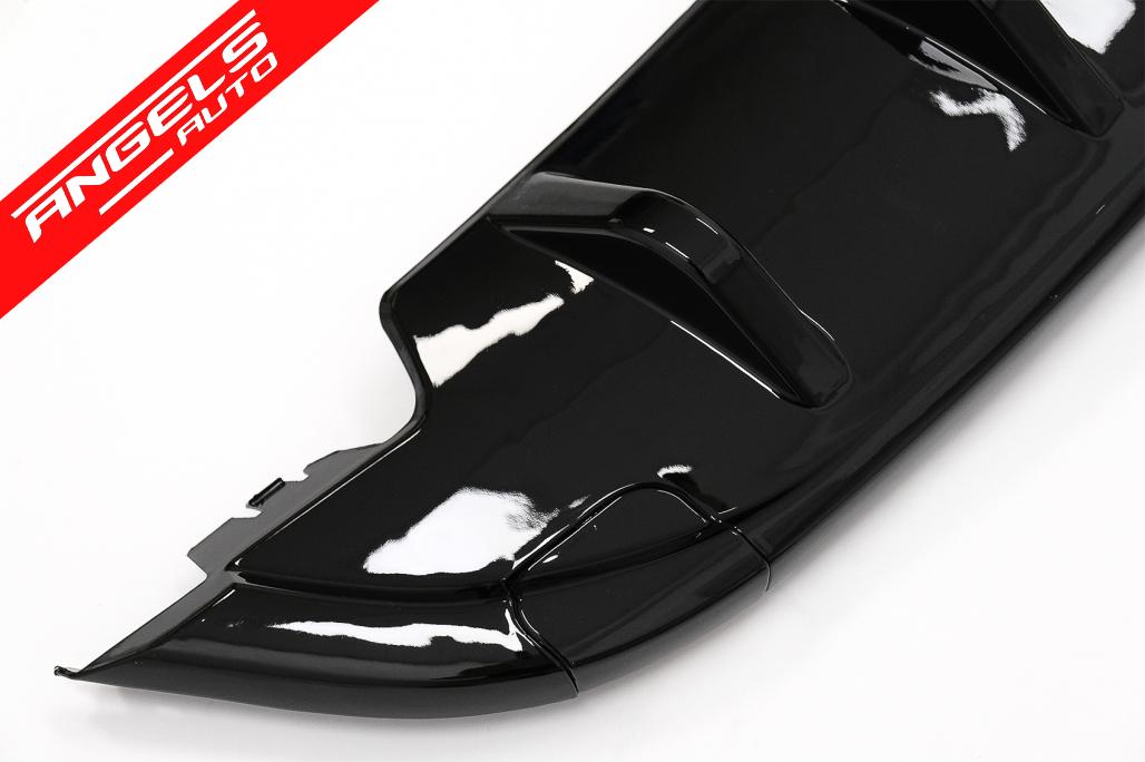 Difuzor Bara Spate compatibil cu VW Golf 6 VI (2008-2012) R20 Look - imagine 7
