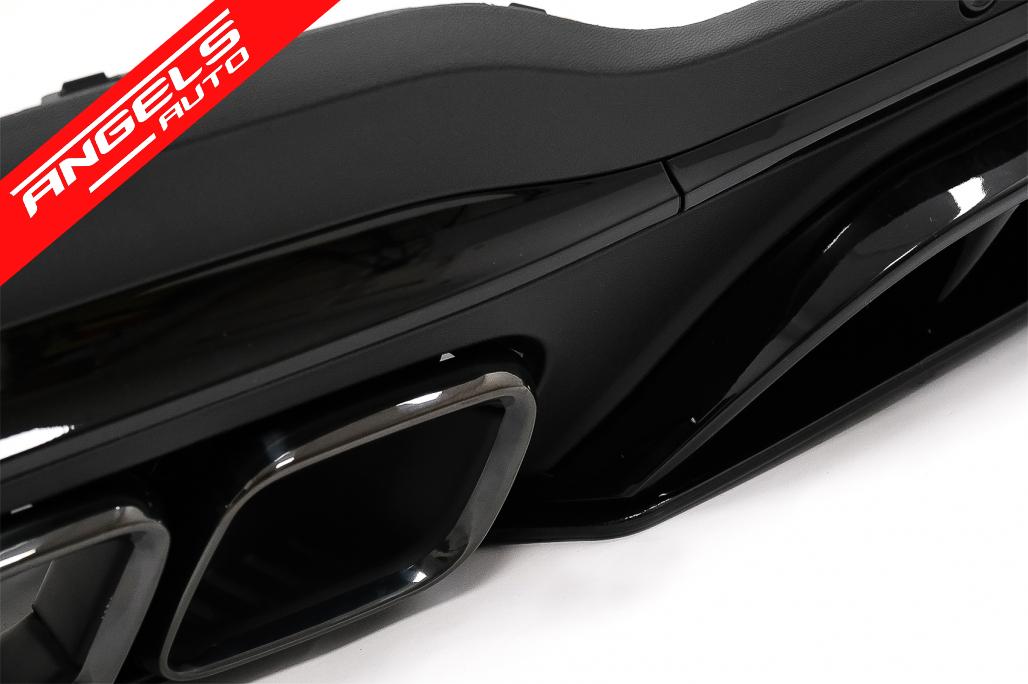 Difuzor Bara Spate compatibil cu Mercedes GLC X253 SUV (2020+) GLC63 Look - imagine 4