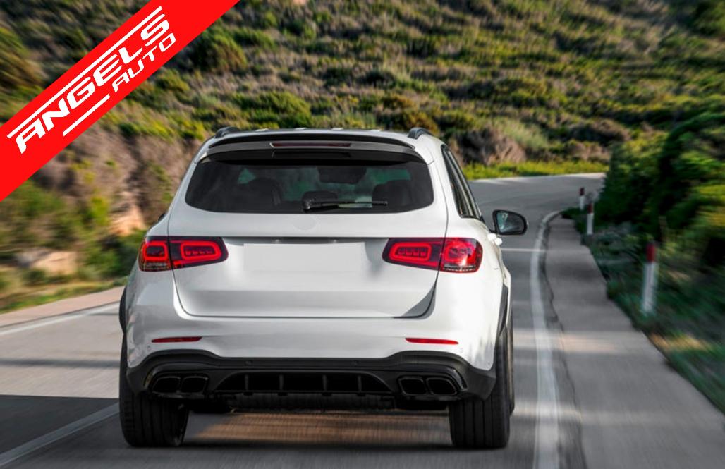 Difuzor Bara Spate compatibil cu Mercedes GLC X253 SUV (2020+) GLC63 Look - imagine 7