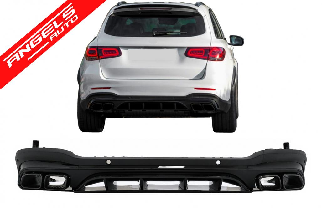 Difuzor Bara Spate compatibil cu Mercedes GLC X253 SUV (2020+) GLC63 Look - imagine 8