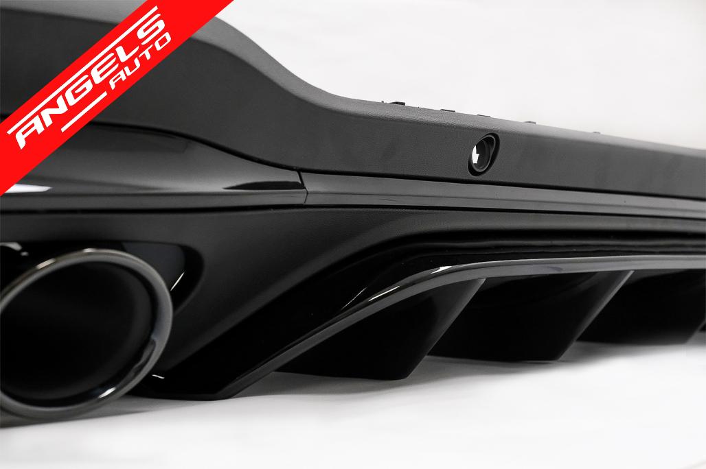 Difuzor Bara Spate compatibil cu Mercedes GLC SUV X253 Facelift (2020-up) GLC43 Look - imagine 4