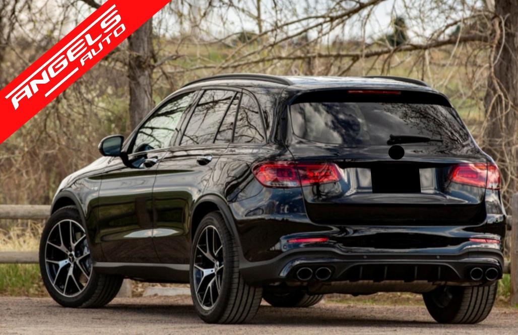 Difuzor Bara Spate compatibil cu Mercedes GLC SUV X253 Facelift (2020-up) GLC43 Look - imagine 7