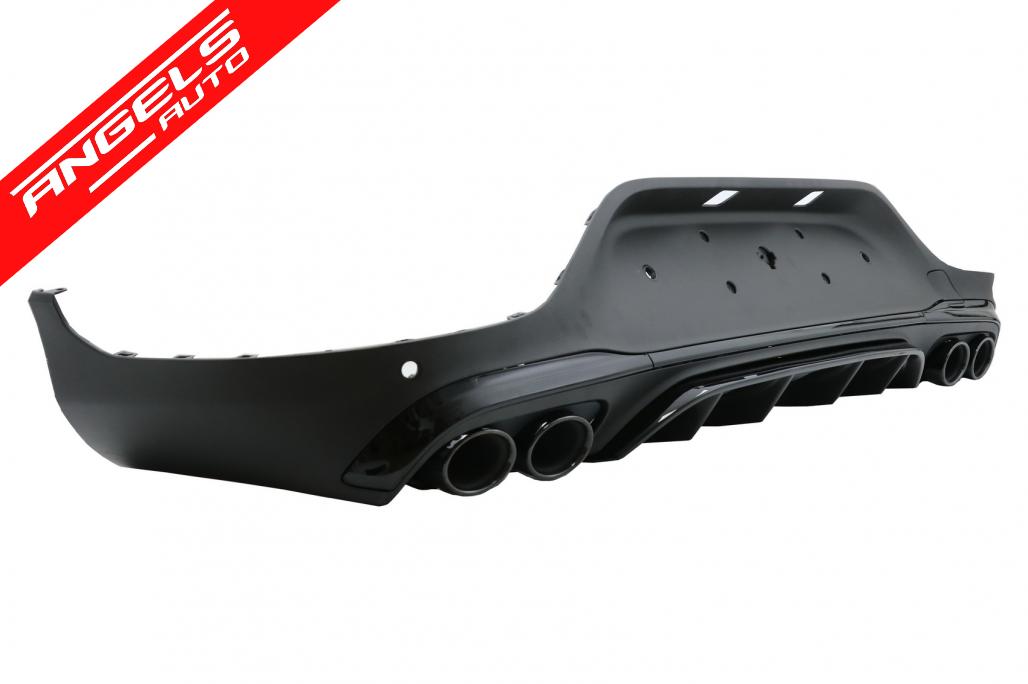 Difuzor Bara Spate compatibil cu Mercedes GLC Coupe C253 (2020-up) Night Package - imagine 12