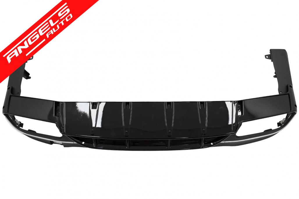 Difuzor Bara Spate cu Tobe Crom compatibil cu Mercedes GLC X253 SUV (2020+) GLC63 - imagine 4