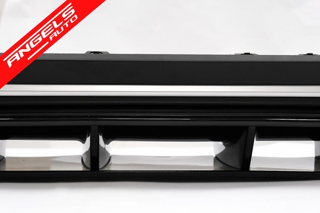 Difuzor Bara Spate cu Tobe Crom compatibil cu Mercedes GLC X253 SUV (2020+) GLC63 - imagine 5