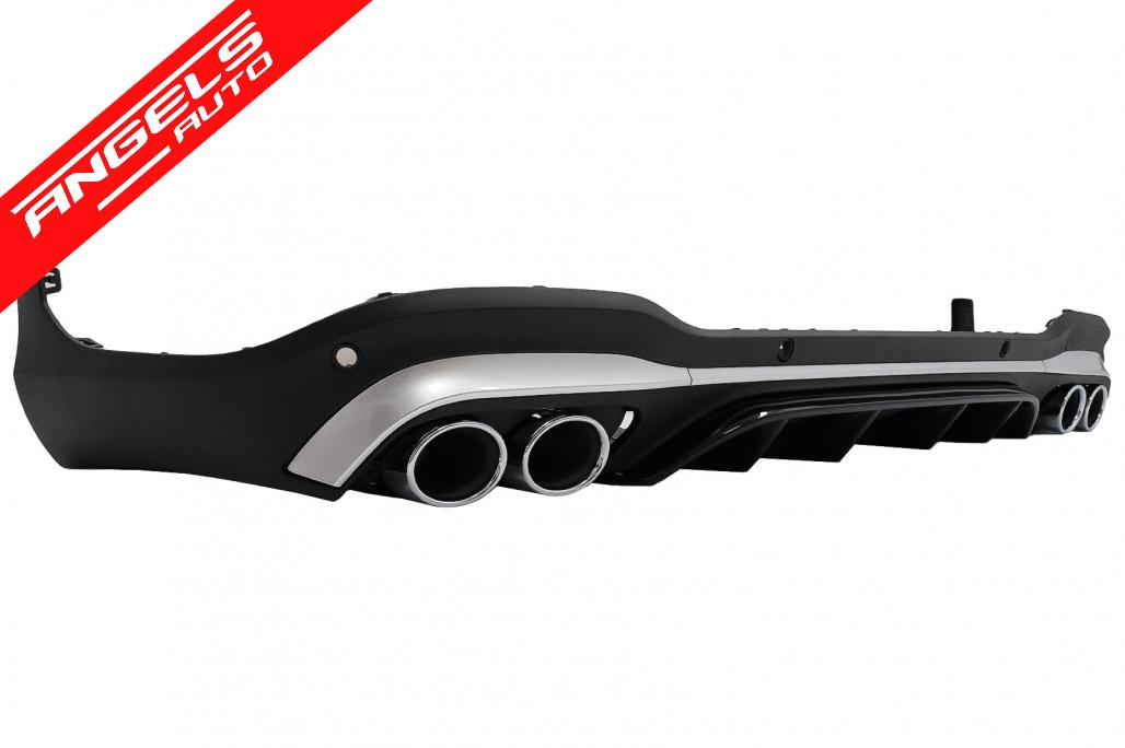 Difuzor Bara Spate compatibil cu Mercedes GLC SUV X253 (2020-) GLC43 Look - imagine 2