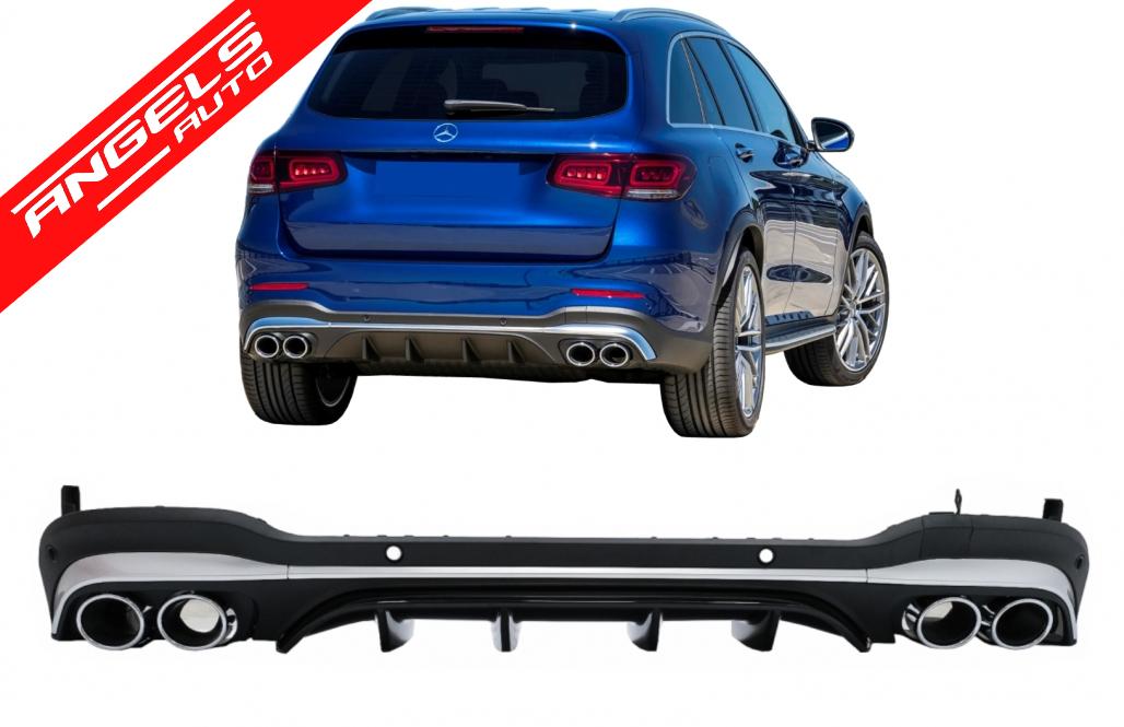Difuzor Bara Spate compatibil cu Mercedes GLC SUV X253 (2020-) GLC43 Look - imagine 8