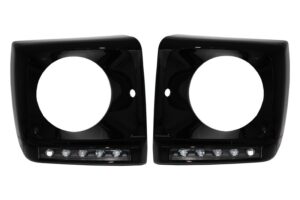 Carcasa faruri cu Lumini LED compatibila cu Mercedes G-class W463 (1989-Up) G65 Look