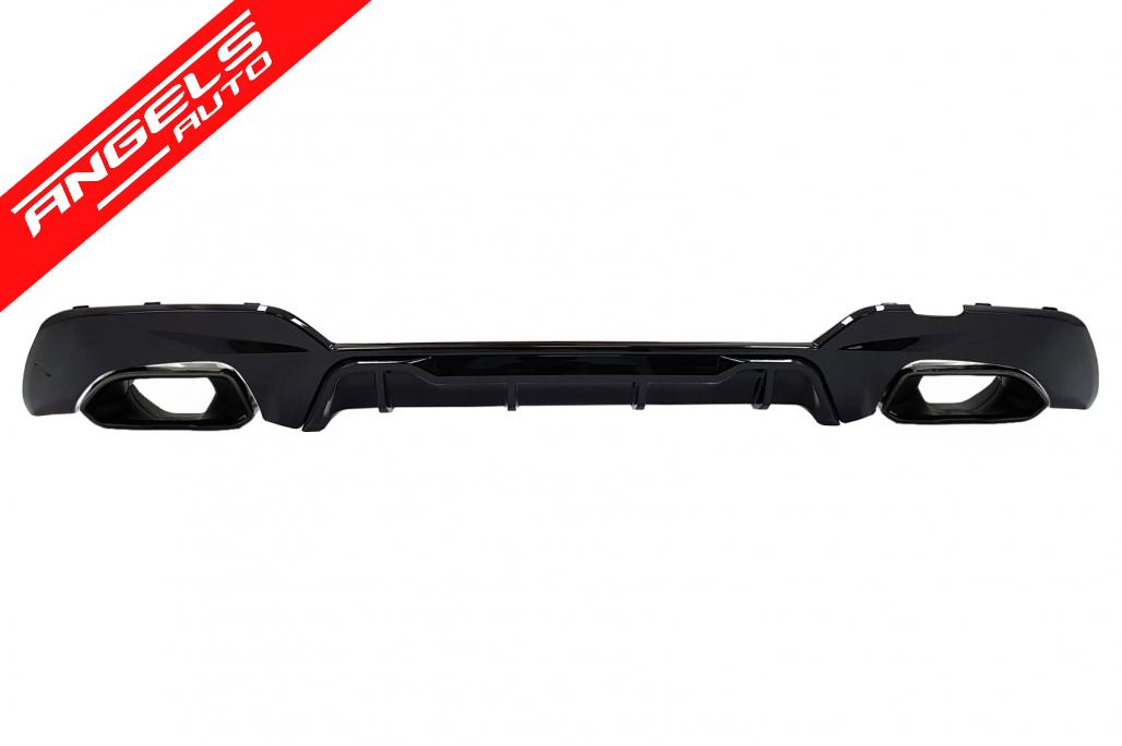 Pachet Extensii compatibil cu BMW Seria 3 G20 Sedan (2018-2022) M340i Look Negru Lucios - imagine 2