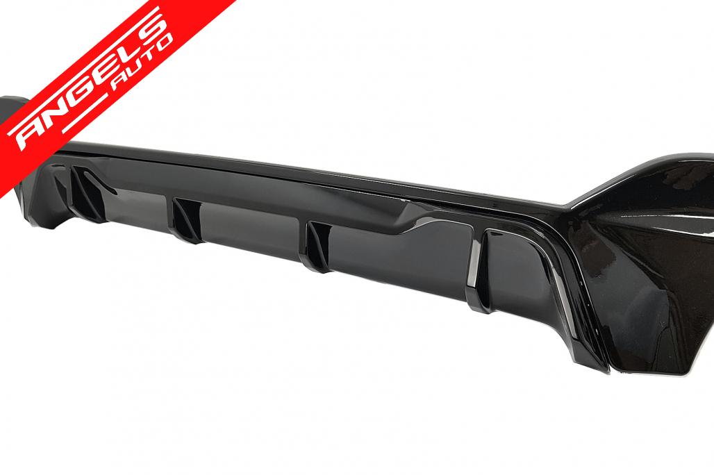 Pachet Extensii compatibil cu BMW Seria 3 G20 Sedan (2018-2022) M340i Look Negru Lucios - imagine 4