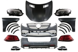 Kit Exterior Complet compatibil cu Mercedes M-Class W166 (2012+) Conversie la GLE