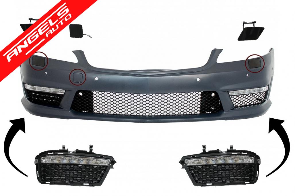 Accesorii Bara Fata compatibile cu Mercedes S-Class W221 S63 S65 Look (2005-2012)