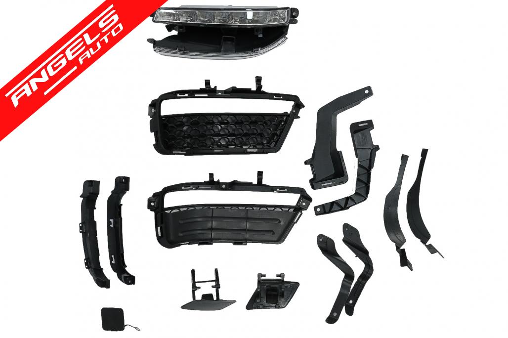 Accesorii Bara Fata compatibile cu Mercedes S-Class W221 S63 S65 Look (2005-2012) - imagine 6