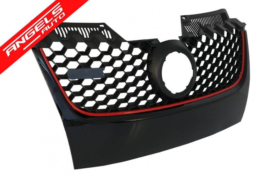 Grila Centrala compatibila cu VW Golf 5 V (2003-2007) GTI Look *Fara Emblema - imagine 2