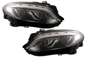 Faruri Full LED compatibile cu Mercedes M-Class W166 (2012-2015)doar conversie la GLE