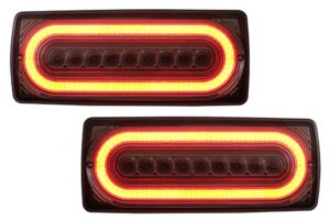 Stopuri Full LED compatibile cu Mercedes W463 G-Class (1989-up) Semnal Dinamic