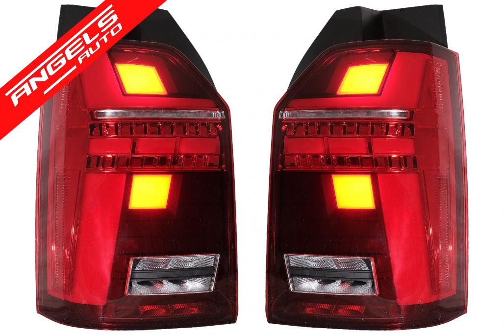 Stopuri Full LED compatibile cu VW Transporter T6 (2015-up) Semnal Dinamic - imagine 4