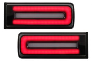 Stopuri Full LED compatibile cu Mercedes G-Class W463 (2008-2017) Facelift 2018 Look