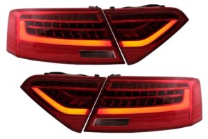 Stopuri LED compatibile cu Audi A5 8T Coupe (2007-up) Semnal Secvential Dinamic