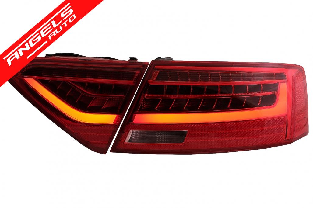 Stopuri LED compatibile cu Audi A5 8T Coupe (2007-up) Semnal Secvential Dinamic - imagine 2