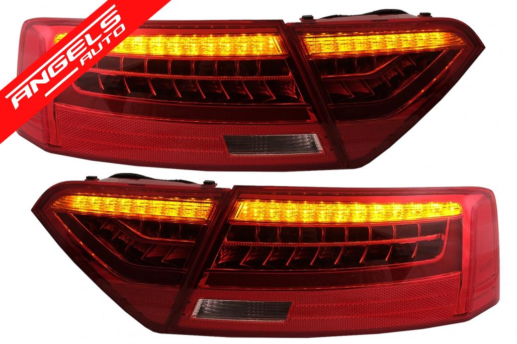 Stopuri LED compatibile cu Audi A5 8T Coupe (2007-up) Semnal Secvential Dinamic - imagine 4