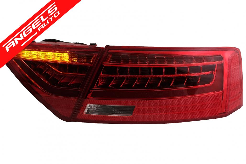 Stopuri LED compatibile cu Audi A5 8T (2012-2016) Semnal Secvential Dinamic - imagine 3