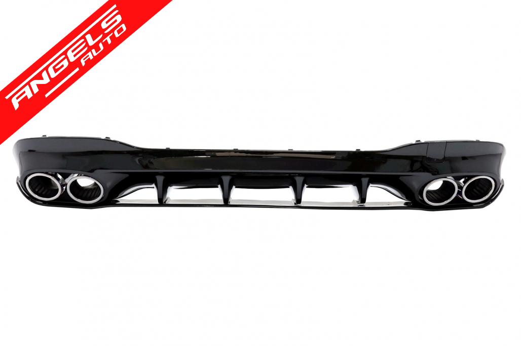 Difuzor Bara Spate cu Tobe compatibil cu Mercedes X118 C118 (2019-up) CLA45S Look