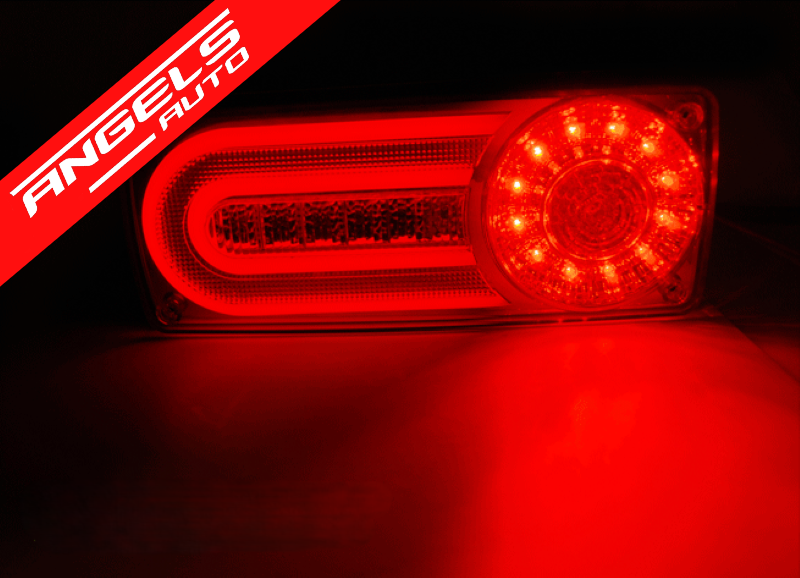 Stopuri LED Bar compatibile cu Mercedes G-Class W463 (1990-2012) Fumuriu - imagine 3