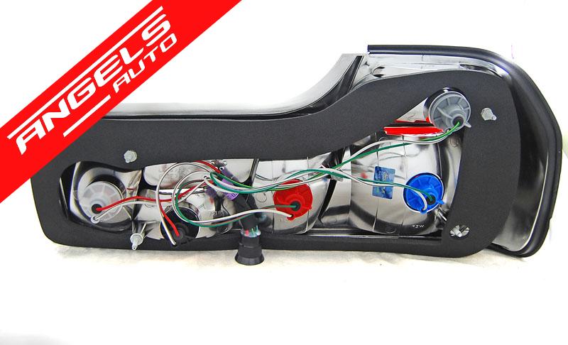Stopuri compatibile cu BMW Seria 7 E32 (06.1986-04.1994) Rosu Alb - imagine 4